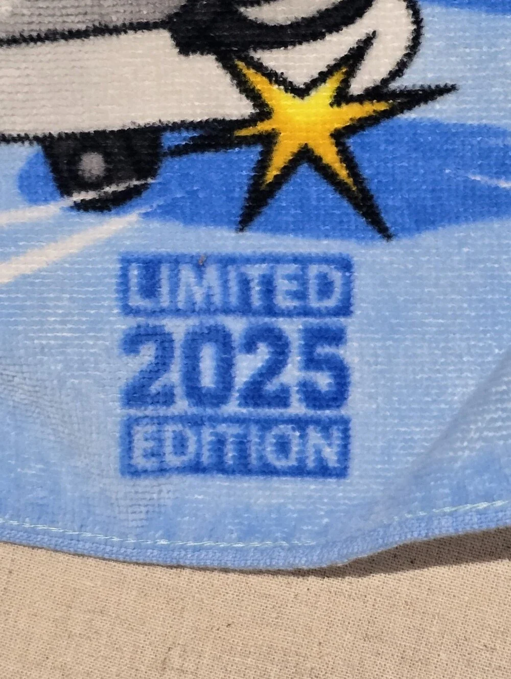 Snap-On Limited Edition 2025 Beach Towel With Sports Design NWOT